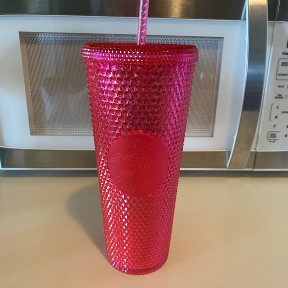 Starbucks cup pink studded cup 19 starbucks cup - Picture 1 of 1